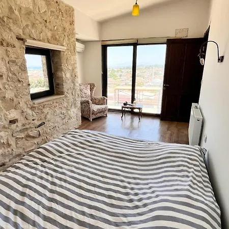 Cute Stone House 250 M From Art Street Appartement Urla